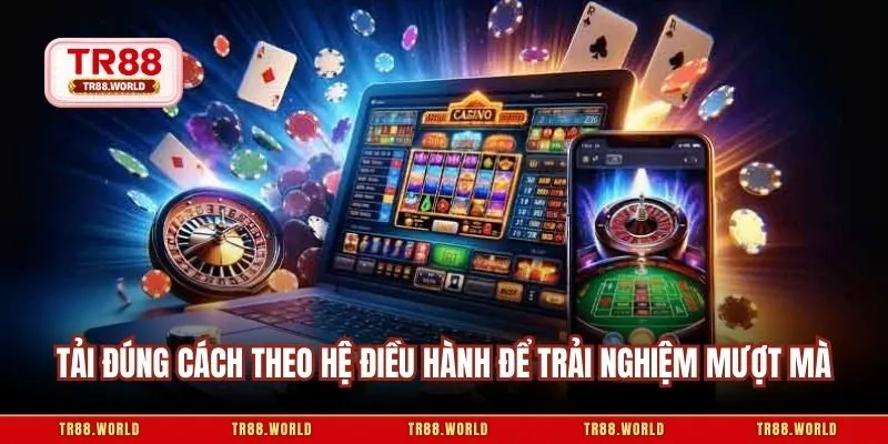 Tải đúng cách theo hệ điều hành để trải nghiệm mượt mà